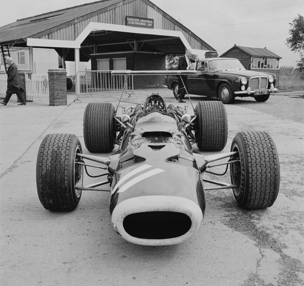 Test Driving At Silverstone 1968