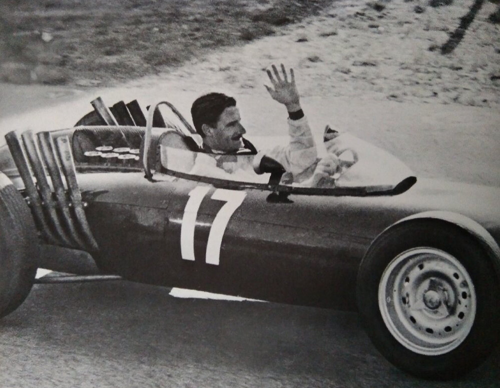 1962 - Graham Hill Close Up