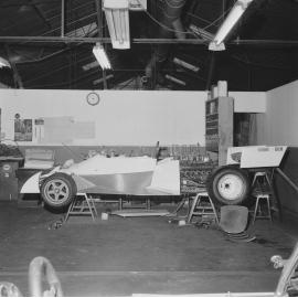1974 Motul BRM Prototype building
